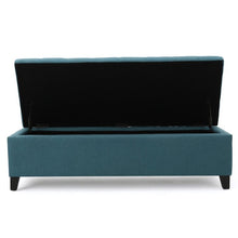 Load image into Gallery viewer, Ledger 50.75&#39;&#39; Wide Tufted Rectangle Storage Ottoman with Storage
