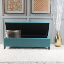 Load image into Gallery viewer, Ledger 50.75&#39;&#39; Wide Tufted Rectangle Storage Ottoman with Storage
