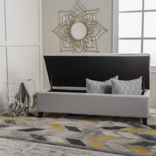 Load image into Gallery viewer, Ledger 50.75&#39;&#39; Wide Tufted Rectangle Storage Ottoman with Storage
