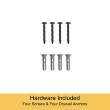 Load image into Gallery viewer, 28&quot; - 48&quot; Black Ledya Adjustable 0.63&quot; Single Curtain Rod
