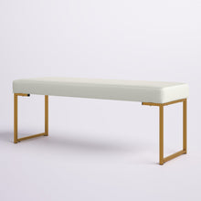 Load image into Gallery viewer, Lee Upholstered Bench, 18.2&#39;&#39; H X 48.3&#39;&#39; W X 16.5&#39;&#39; D

