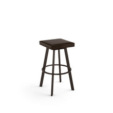 Load image into Gallery viewer, Leesa Swivel Counter Stool, Color: Dark Brown, #6471
