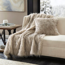 Load image into Gallery viewer, Leif Square Faux Fur Pillow Cover &amp; Insert B52 123 ps
