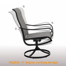 Load image into Gallery viewer, Leigh Swivel Patio Dining Armchair (Set of 2) 7469RR
