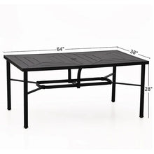 Load image into Gallery viewer, Lembert Metal 6 - Person Dining Table
