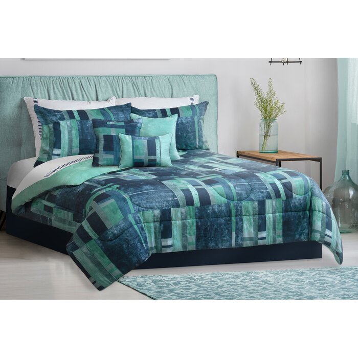 len-reversible comforter set size king comforter#18 ms