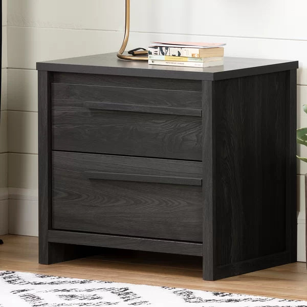 Lensky 2 Drawer Nightstand