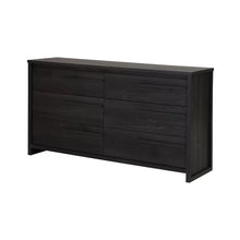 Load image into Gallery viewer, Gray Oak Lensky 6 Drawer 58.5&#39;&#39; W Dresser

