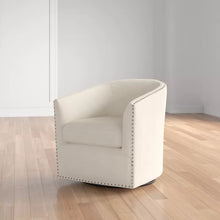 Load image into Gallery viewer, Leominster 28&#39;&#39; Wide Swivel Barrel Chair
