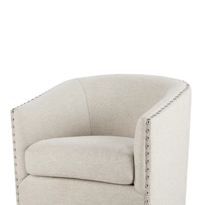 Leominster 28'' Wide Swivel Barrel Chair