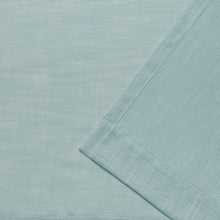 Load image into Gallery viewer, 54&quot; W x 84&quot; L Leon Solid Semi-Sheer Tab Top Curtain Panels (Set of 2)
