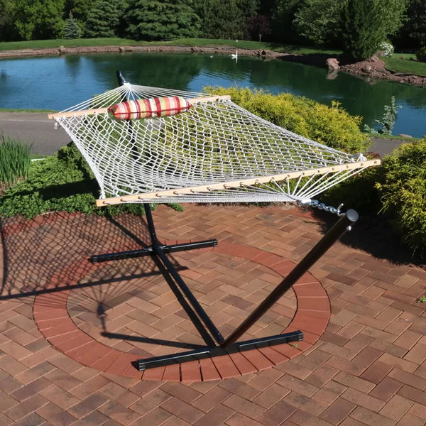 Leonel Spreader Bar Hammock with Stand