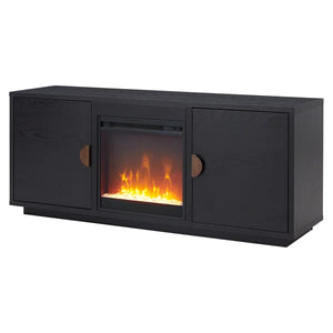 Leoti TV Stand for TVs up to 65" with Fireplace Included
