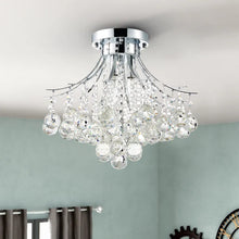 Load image into Gallery viewer, Lesbury 3 - Light Unique Tiered Chandelier with Crystal Accents
