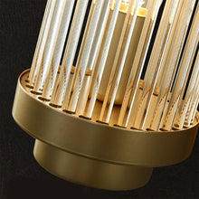 Load image into Gallery viewer, Lesie 1 pc Gold Wall Sconce Flush-Mounted Wall Lamp, (Set of 2) - 2 Boxes
