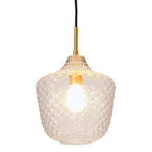 Load image into Gallery viewer, 11&#39;&#39; H X 9.5&#39;&#39; W X 9.5&#39;&#39; D Leslie 1 Light Unique Geometric Pendant
