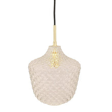 Load image into Gallery viewer, 11&#39;&#39; H X 9.5&#39;&#39; W X 9.5&#39;&#39; D Leslie 1 Light Unique Geometric Pendant
