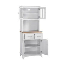 Load image into Gallery viewer, Kitchen Pantry in White #9547

