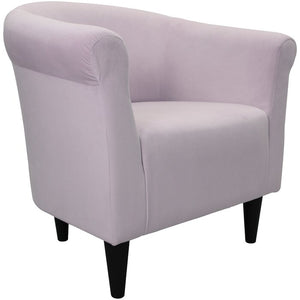 Liam Barrel Chair, Color: Blush Pink, #6346