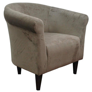 Liam Barrel Chair, Color: Coffee, #6235