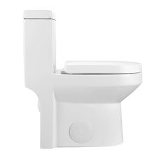 Load image into Gallery viewer, 16.5&quot;H Liberty Dual-Flush Elongated One-Piece Toilet (Seat Included)
