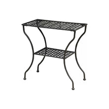 Load image into Gallery viewer, Antique Black Liberty Hill Metal Buffet &amp; Console Table
