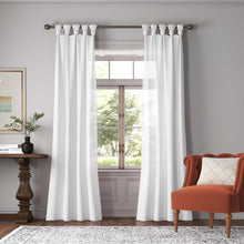 Load image into Gallery viewer, Liebert Semi-Sheer Curtain Panel, 50"W x 95"L, (Set of 2)

