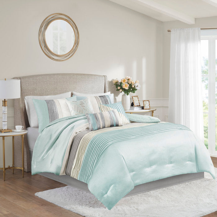 Liesel 7 Piece Comforter Set, King