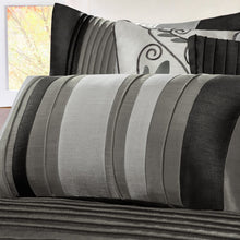 Load image into Gallery viewer, Liesel Striped 7 Piece Comforter FULL Set 343AH
