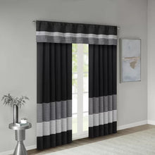 Load image into Gallery viewer, Liesel Striped Tailored 50&#39;&#39; Window Valance
