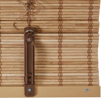 Load image into Gallery viewer, 27&#39;W x 64&quot;L Brown Light Filtering Roman Shade
