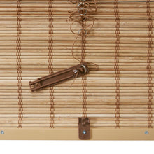 Load image into Gallery viewer, 27&#39;W x 64&quot;L Brown Light Filtering Roman Shade
