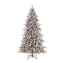 Load image into Gallery viewer, Lighted Artificial Christmas Tree, 6&#39;5&quot;
