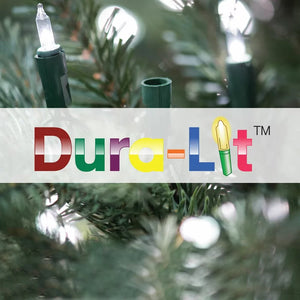 6.5' H Lighted Artificial Pine Christmas Tree
