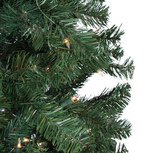 6.5' H Lighted Artificial Pine Christmas Tree