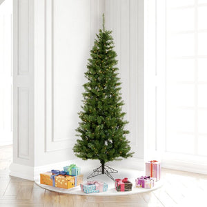 6.5' H Lighted Artificial Pine Christmas Tree