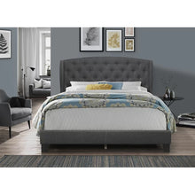 Load image into Gallery viewer, Lilianna Tufted Upholstered Low Profile Platform Bed, King
