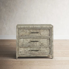 Load image into Gallery viewer, Lilly 32&#39;&#39; Tall 3 - Drawer Solid Wood Bachelor&#39;s Chest in Corsican Grey
