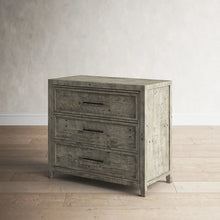 Load image into Gallery viewer, Lilly 32&#39;&#39; Tall 3 - Drawer Solid Wood Bachelor&#39;s Chest in Corsican Grey
