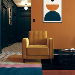 Lilly Armchair (mustard yellow) AP89