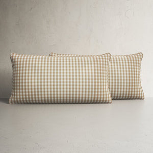 12" x 24" Limone Damion Outdoor Rectangular Pillow Cover & Insert (Set of 2)