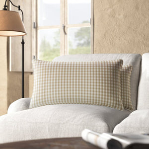 12" x 24" Limone Damion Outdoor Rectangular Pillow Cover & Insert (Set of 2)