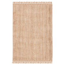 Load image into Gallery viewer, Lin Handmade Handwoven Jute/Sisal Brown/Ivory Rug 2 x 3
