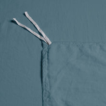 Load image into Gallery viewer, King/Cal.King Duvet Cover + 2 Pillowcases Lincoln Blue Dusk Microfiber 3 Piece Duvet Cover Set 2842AH
