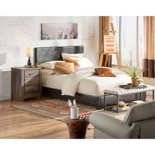 Load image into Gallery viewer, Twin/Twin XL Duvet Cover + 1 Pillowcasei Sweet Cream Lincoln Reversible Duvet Cover Set MRM335 )
