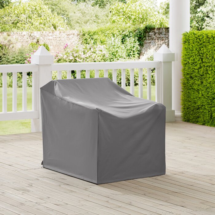 30'' H X 36.5'' W X 33'' D Lined Patio Chair Cover
