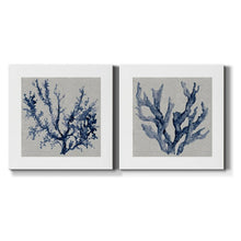 Load image into Gallery viewer, 16&quot; H x 32&quot; W x 1&quot; D Linen Sea Coral III - 2 Piece Wrapped Canvas Print Set
