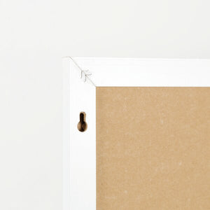 21.9" x 2.17" x 32.6" Linen Wall Mounted Bulletin Board