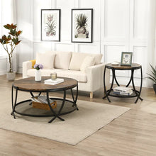 Load image into Gallery viewer, Lipinski Cross Legs Coffee Table with Storage
