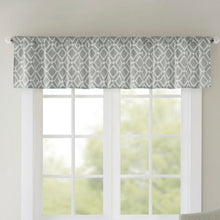 Load image into Gallery viewer, Lippert Print Light-Filtering Window Valance (Set of 4) Grey- 21AH
